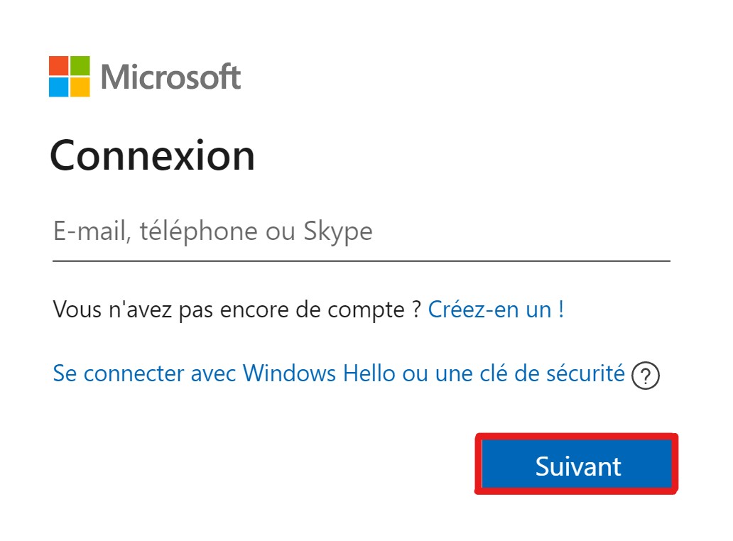 Traduire l'interface en français - Outlook.com