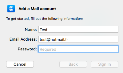 How to Add Hotmail Email to Mac