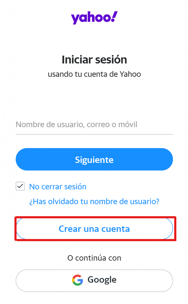 Yahoo Com Ar Correo Entrar A Mi Correo Crear una dirección de correo electrónico yahoo.es o yahoo.com