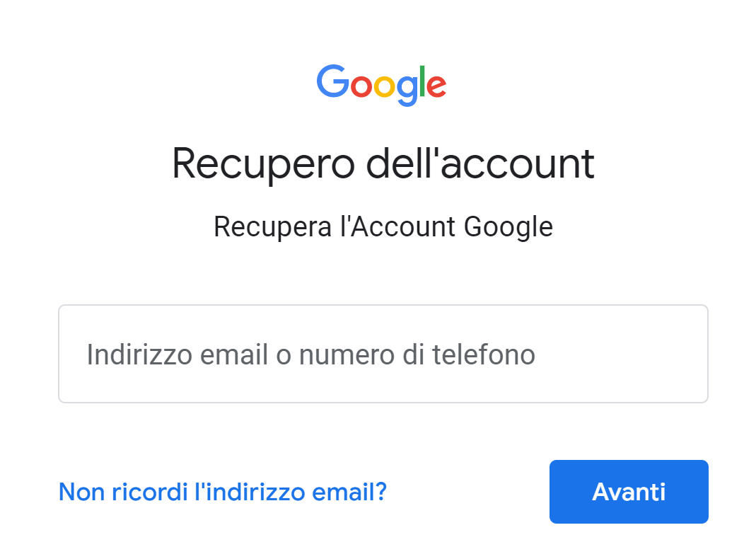 Come posso recuperare il mio account Google? - Cleanfox