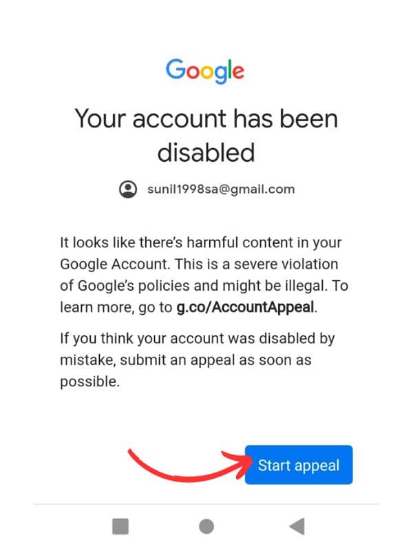 Google Suspended My Account For No Reason