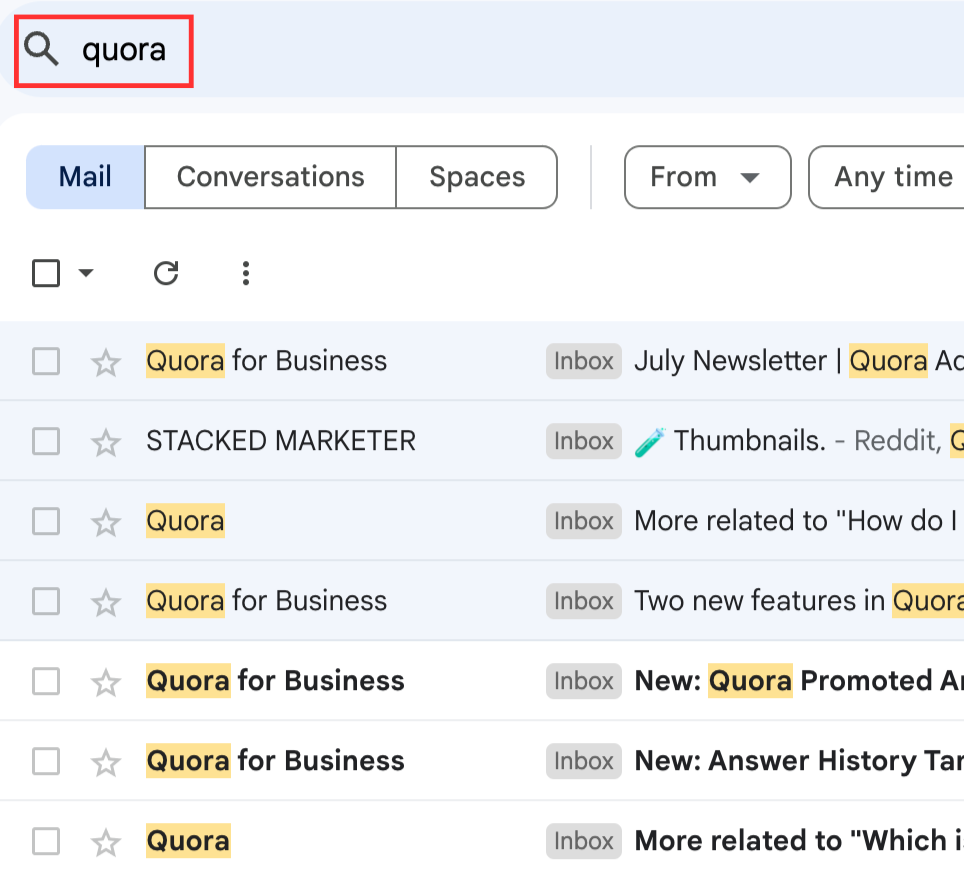 How to Unsubscribe From Quora Emails