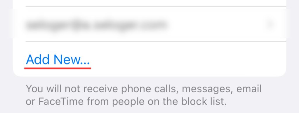block someone iphone