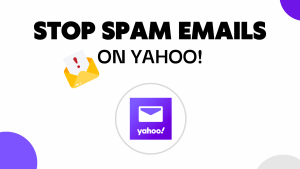 how to stop spam emails on yahoo