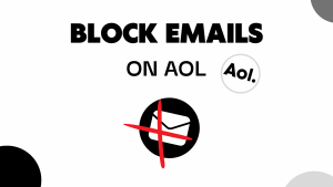 how to block emails on AOL